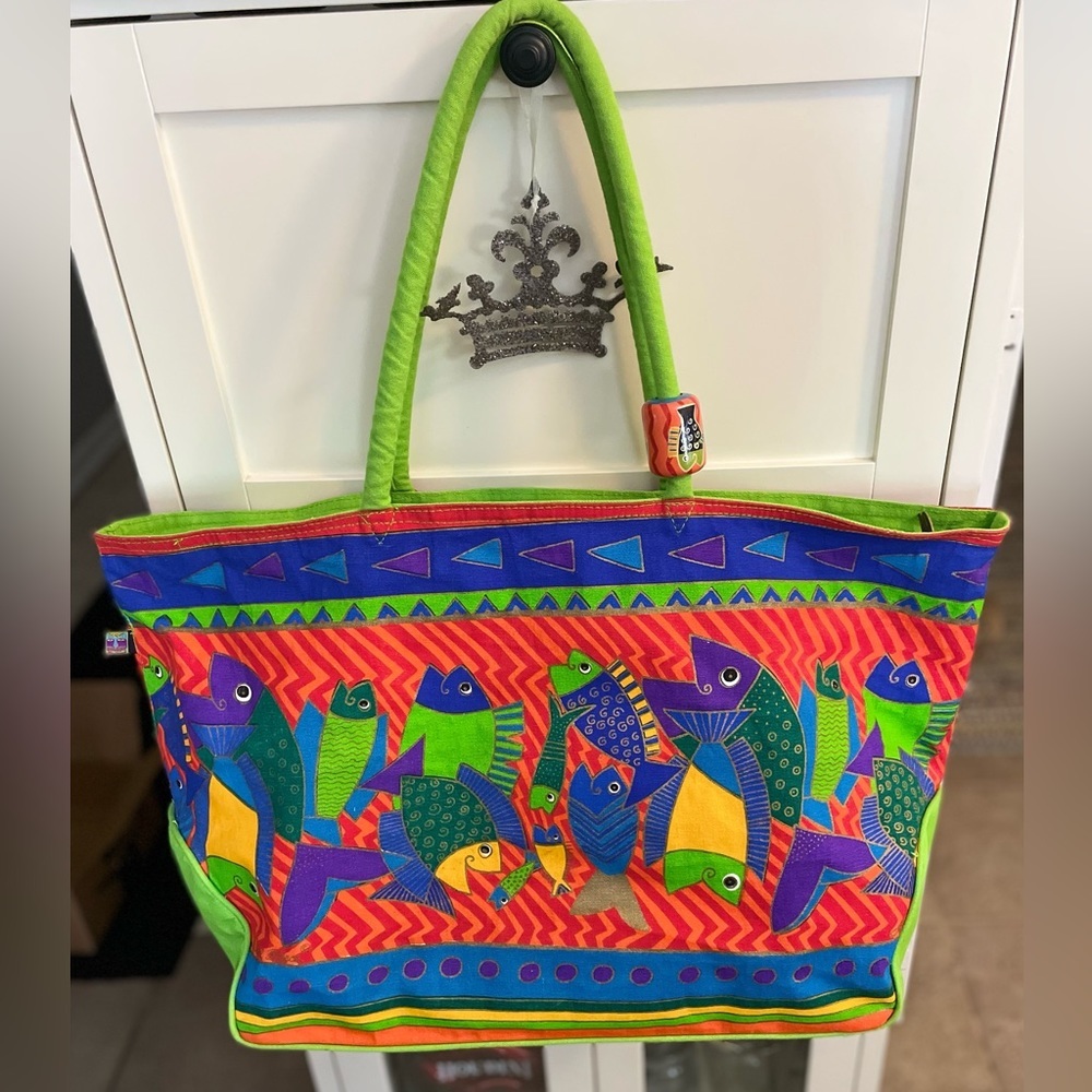 Laurel Burch Large pool or beach bag